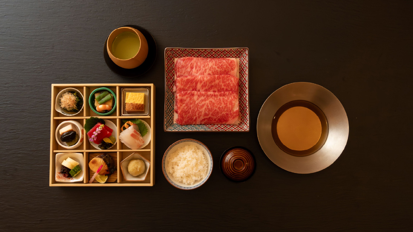 おもてなし御膳（しゃぶしゃぶ）　5,000円　※平日限定