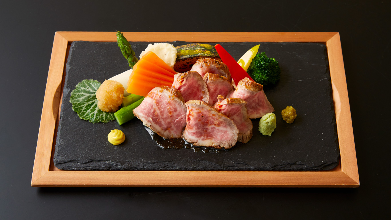 ご接待・ご会食に最適ふらの和牛サーロインステーキと浅利ご飯5月・6月限定販売